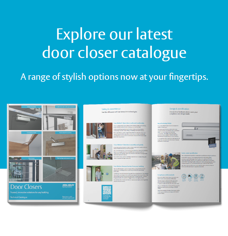 Elevate Every Entry ASSA ABLOY's Latest Door Closer Catalogue is Here